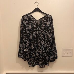 Smocked Sleeve Blouse